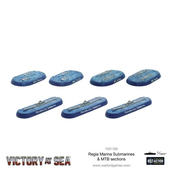Victory at Sea - Regia Marina Submarines & MTB Sections - Picture 4 of 4